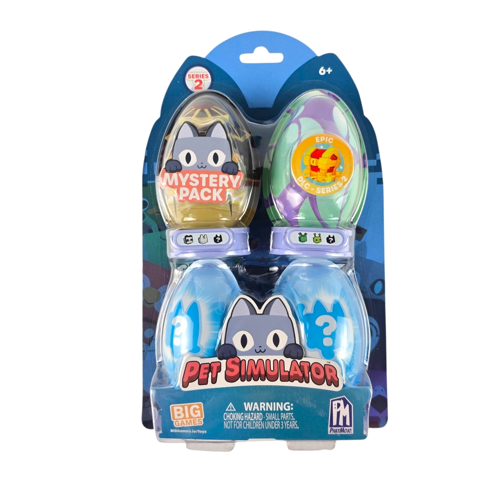 PhatMojo - Pet Simulator X - Series 2 - Mystery 4pk Egg